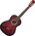 Guitarra clássica Aiersi SC01SL Red