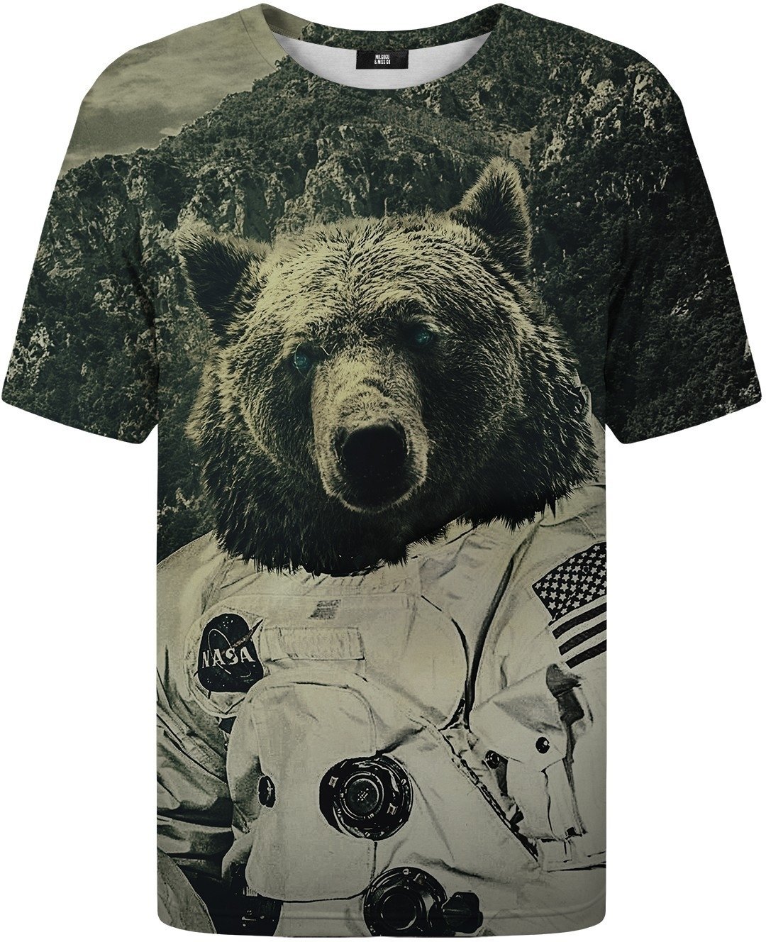 T-shirt Mr. Gugu and Miss Go NASA Bear T-Shirt M