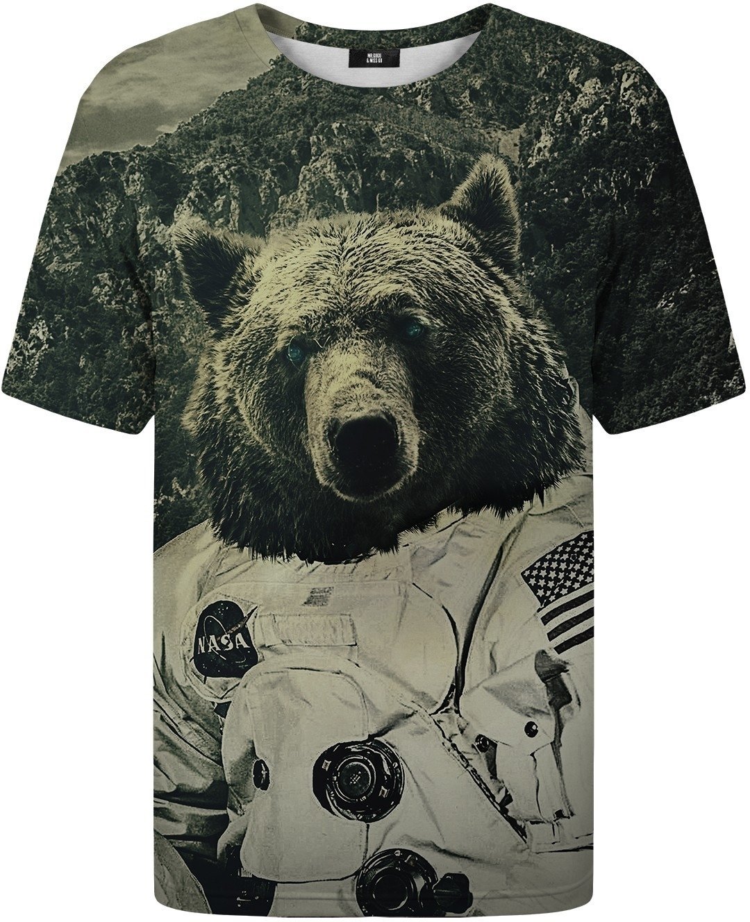 Shirt Mr. Gugu and Miss Go NASA Bear T-Shirt L