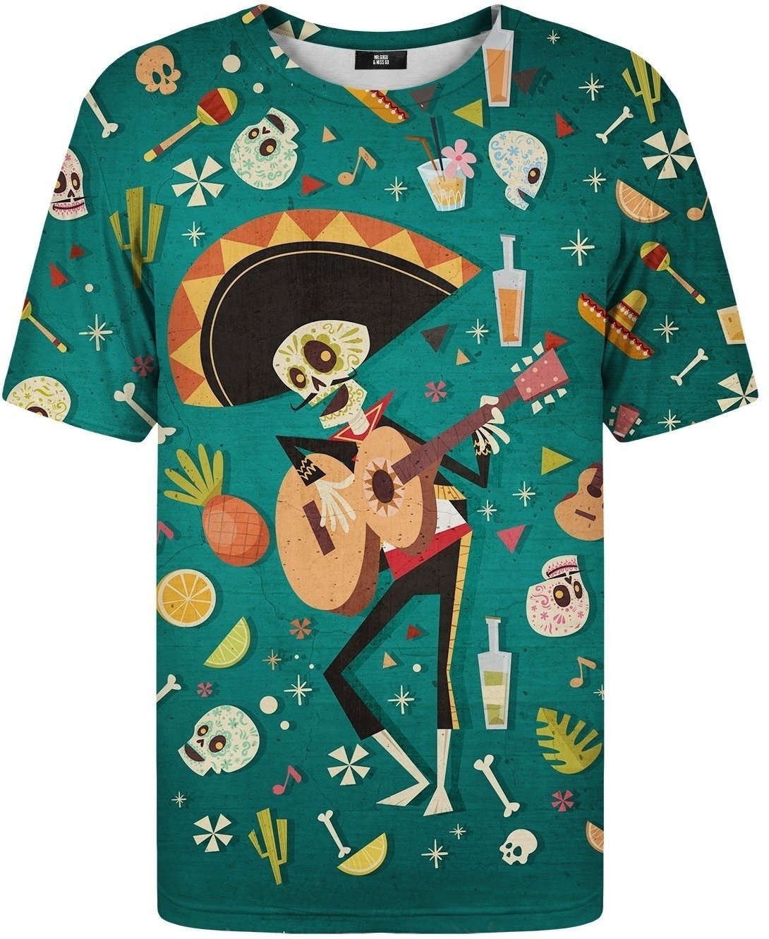 Majica Mr. Gugu and Miss Go Musician Of Death T-Shirt S