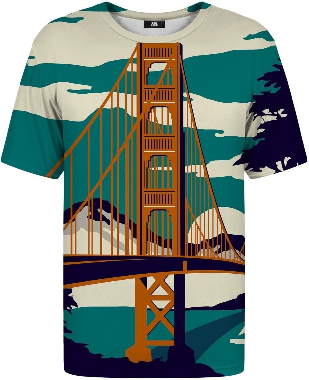 T-shirt Mr. Gugu and Miss Go T-shirt Golden Bridge L