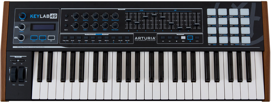 MIDI keyboard Arturia KeyLab 49 Black Edition