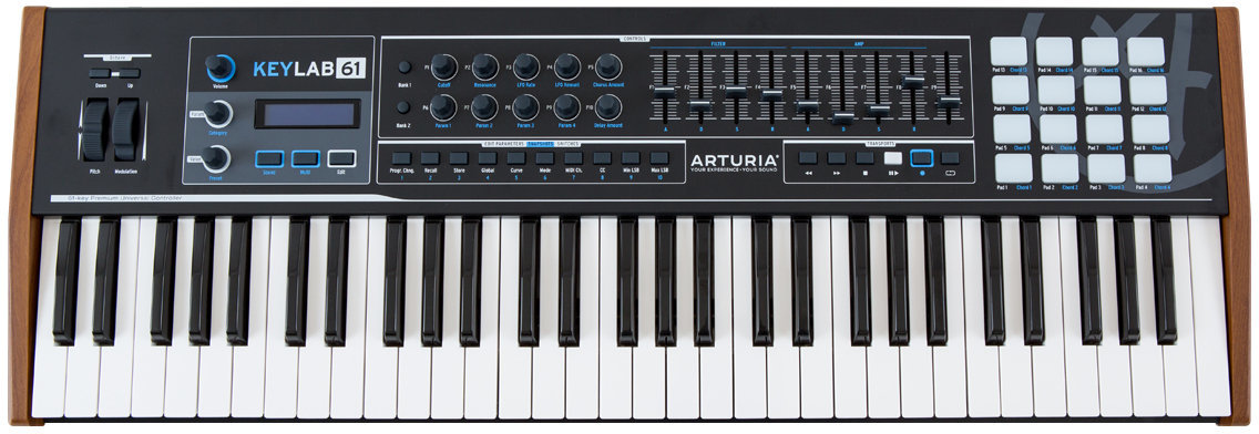 MIDI toetsenbord Arturia KeyLab 61 Black Edition