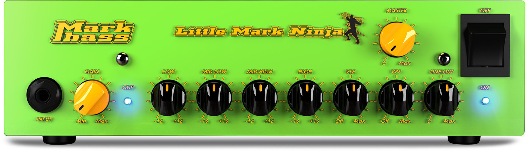 Basszusgitár erősítő fej Markbass Little Mark Ninja