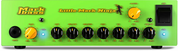 Транзисторен бас усилвател Markbass Little Mark Ninja - 1