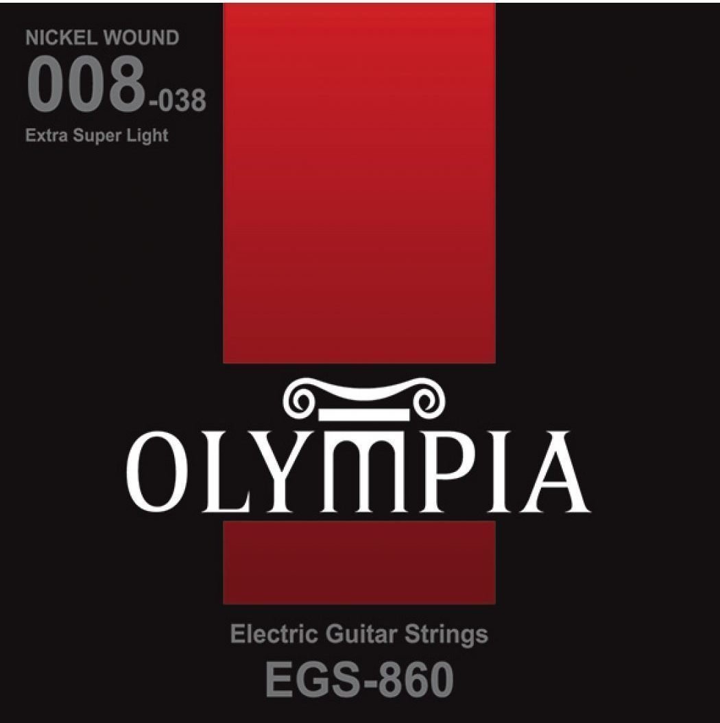 Strenge til E-guitar Olympia EGS860