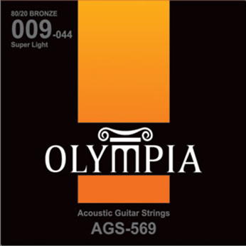 Struny do gitary akustycznej Olympia AGS 569