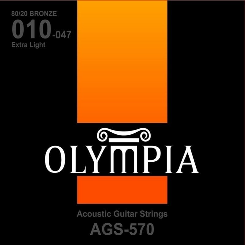 Struny pre akustickú gitaru Olympia AGS570