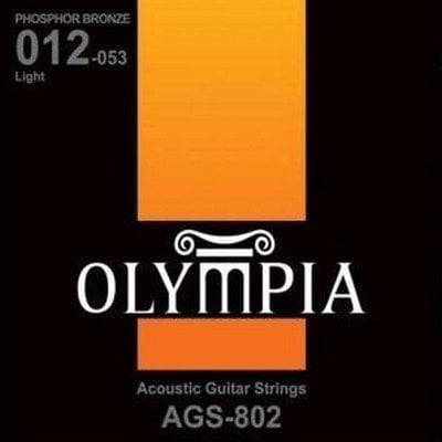 Struny pro akustickou kytaru Olympia AGS 802