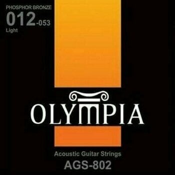 Cordas de guitarra Olympia AGS 802 - 1