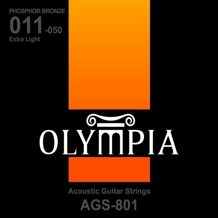 Χορδές για Ακουστική Κιθάρα Olympia AGS801