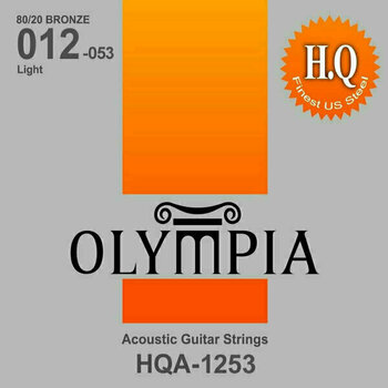 Cordes de guitares acoustiques Olympia HQA1253 - 1