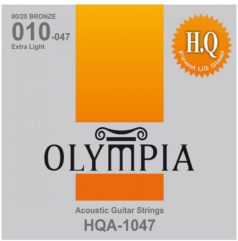 Snaren voor akoestische gitaar Olympia HQA1047