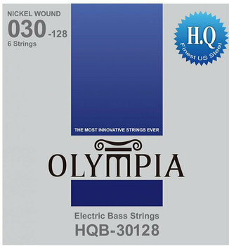Saiten für 6-saitigen E-Bass Olympia HQB30128 - 1