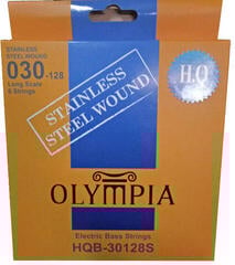 Struny pre 6-strunovú basgitaru Olympia HQB30128S Struny pre 6-strunovú basgitaru