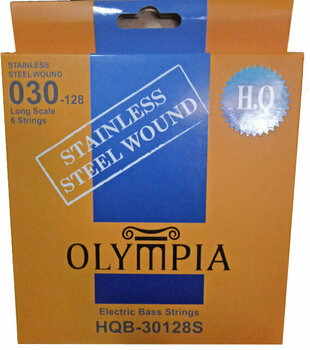 Jeux de 6 cordes basses Olympia HQB30128S - 1