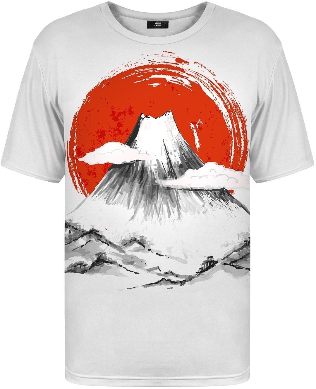 T-shirt Mr. Gugu and Miss Go Fuji Drawing T-Shirt 2Xl