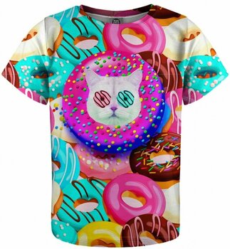 T-Shirt Mr. Gugu and Miss Go T-Shirt Donut Cat T-Shirt for Kids 10 - 12 J - 1
