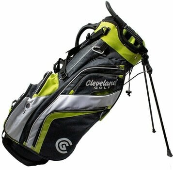 Golfbag Cleveland Saturday Chrome/Lime/White Golfbag - 1