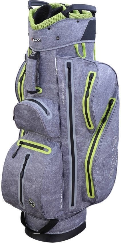Golf Bag Big Max Aqua Style 2 Silver/Lime Golf Bag