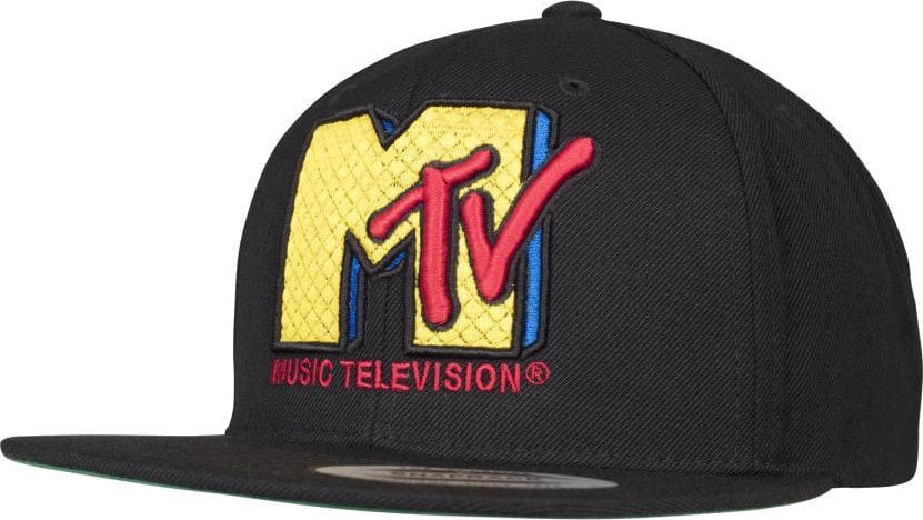 Hoed pet MTV Quilt Snapback Black One Size