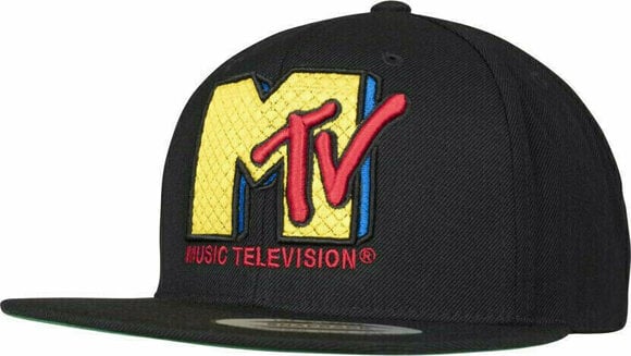 Hoed pet MTV Quilt Snapback Black One Size - 1