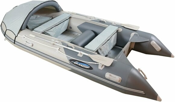 Uppblåsbar båt Gladiator Uppblåsbar båt C420AL 2022 420 cm Light Grey-Dark Grey - 1