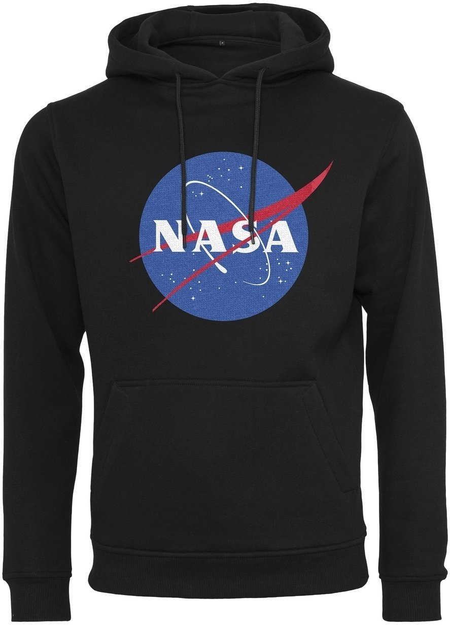 Felpa con cappuccio NASA Felpa con cappuccio Logo Black S