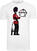 T-shirt Banksy T-shirt Anarchy Masculino Branco XL