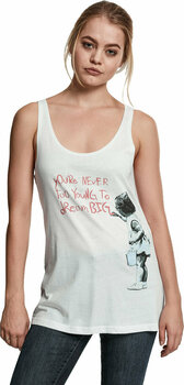 Skjorte Banksy Skjorte Girl Dream Hunkøn White XL - 1