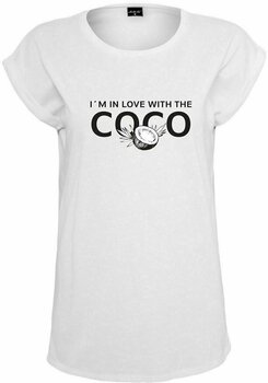 Camiseta de manga corta Coco Camiseta de manga corta Logo Mujer Blanco XS - 1