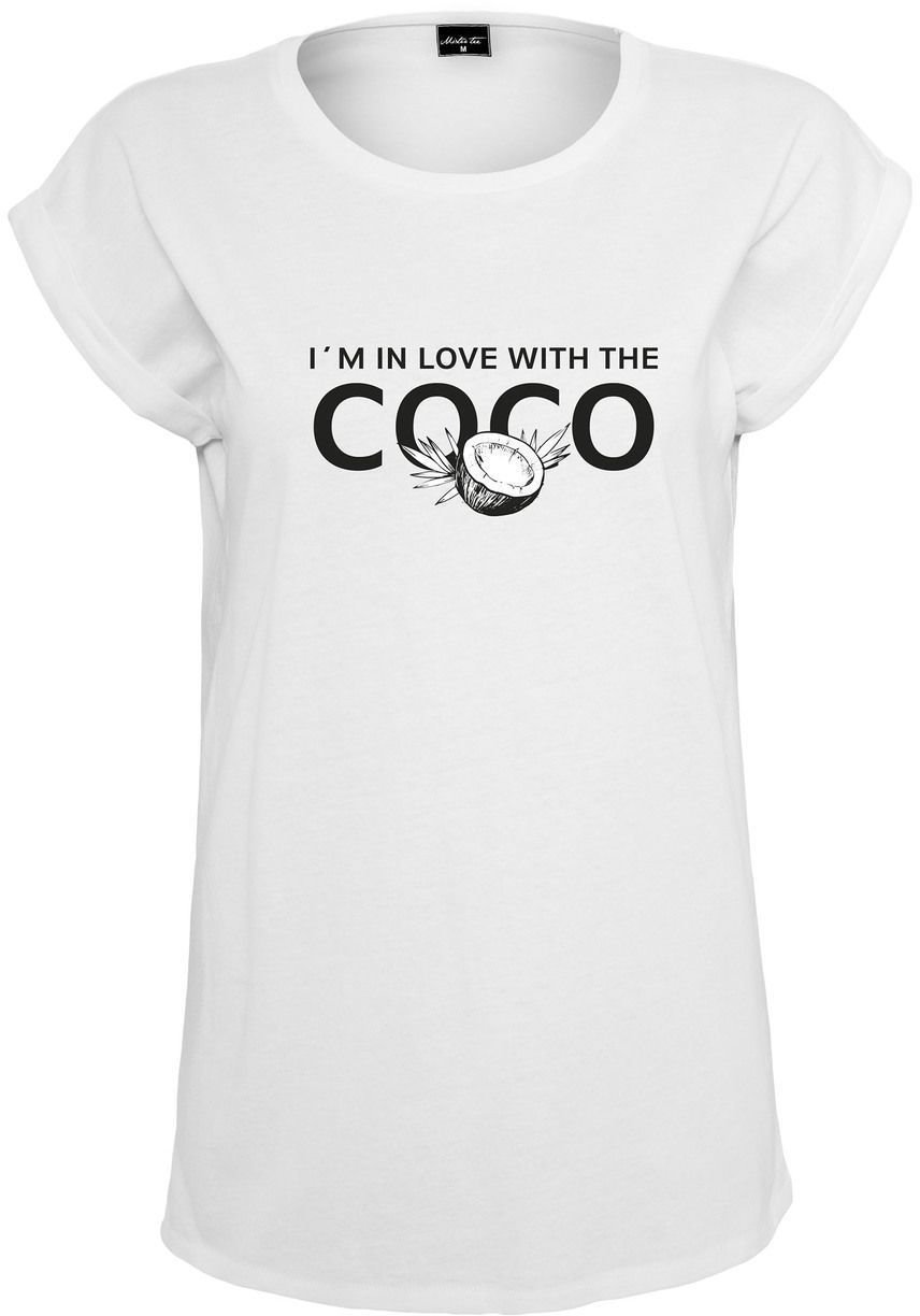 Tričko Coco Tričko Logo Dámské White S