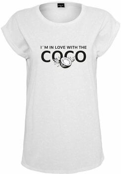 Maglietta Coco Maglietta Logo Femminile White S - 1