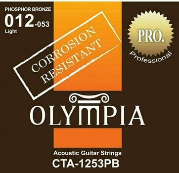 Struny pro akustickou kytaru Olympia CTA 1253PB - 1