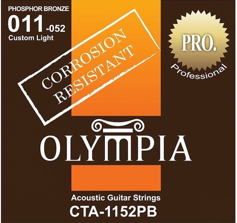 Snaren voor akoestische gitaar Olympia CTA1152PB