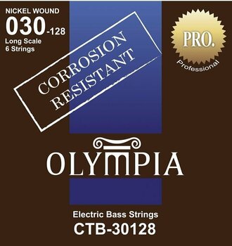 Struny pro 6-strunnou baskytaru Olympia CTB30128 - 1