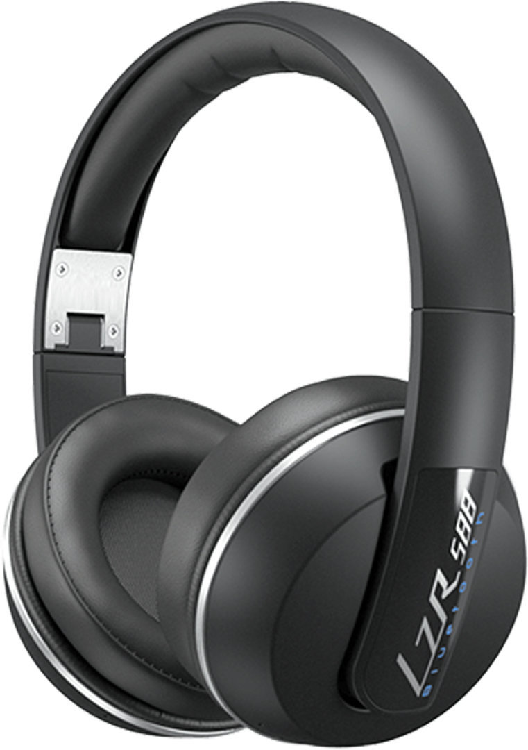 Trådløse on-ear hovedtelefoner Magnat LZR 588 BT Black vs. Silver
