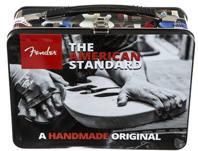 Andra musiktillbehör Fender Genuine American Standard Guitar Lunchbox