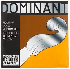 Snaren voor viool Thomastik Dominant 130 E Violin 3/4 Medium Snaren voor viool