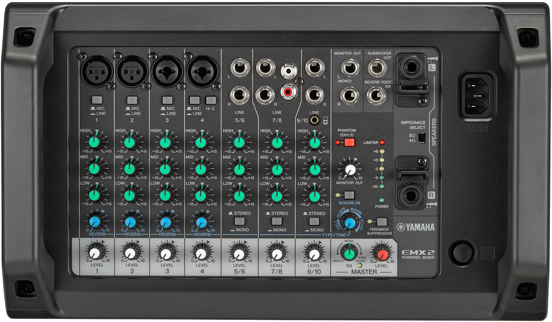 Tables de mixage amplifiée Yamaha EMX2 Tables de mixage amplifiée