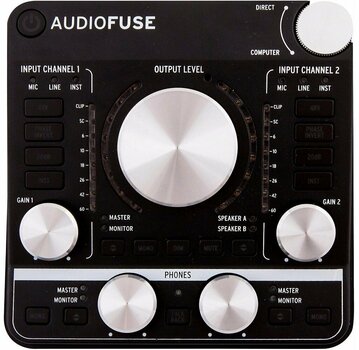 USB-audio-interface - geluidskaart Arturia AudioFuse Dark Black - 1