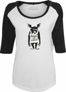 Camiseta de manga corta Banksy Ape Raglan Black/White L Camiseta de manga corta - 1
