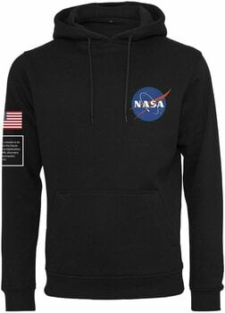Mikina NASA Mikina Insignia Black S - 1