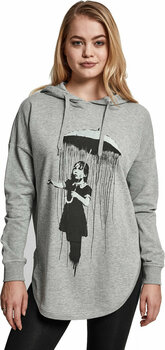 Hoodie Banksy Umbrella Grey XS Hoodie - 1
