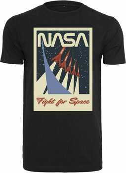 Košulja NASA Košulja Fight For Space Muška Black XS - 1