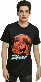 T-Shirt Mister Tee T-Shirt Skrrt Howling Male Black S - 1