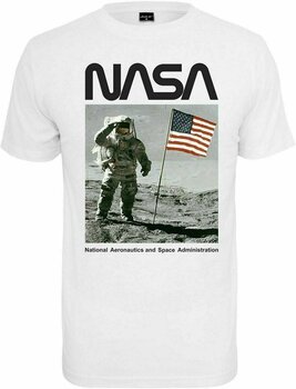 T-shirt NASA T-shirt Moon Homme White XS - 1