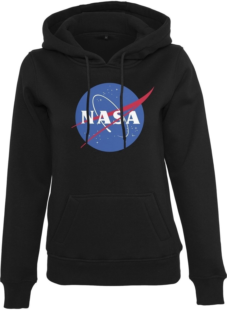 Felpa con cappuccio NASA Felpa con cappuccio Insignia Black XS