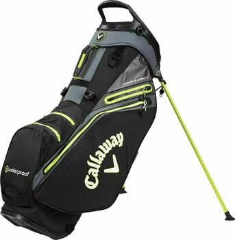 Golf torba Stand Bag Callaway Hyper Dry 14 Black/Charcoal/Yellow Golf torba Stand Bag - 1