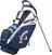 Sac de golf cu stativ Callaway Hyper Dry 14 Sac de golf cu stativ Navy/Alb/Roșu